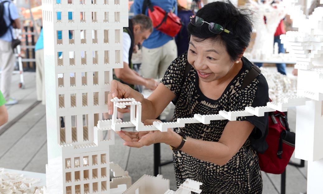 A Lego Utopia:create your own utopian society with Olafur Eliasson