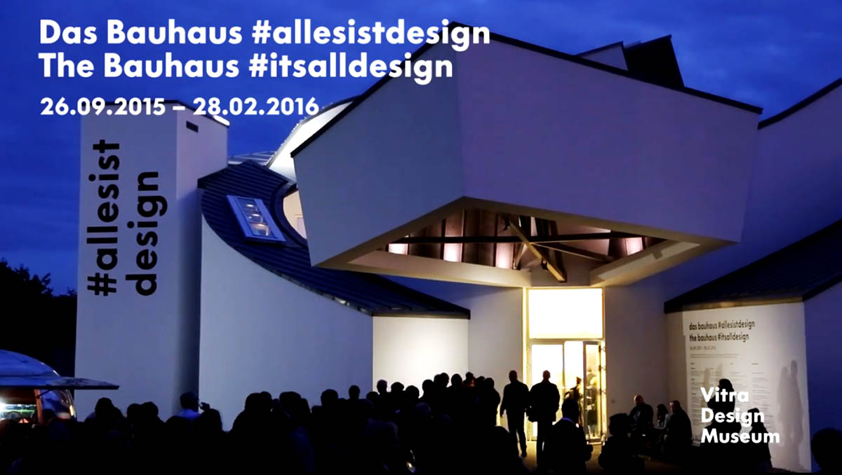 Vitra Design Museum presents a comprehensive overview of design at the Bauhaus for the first time