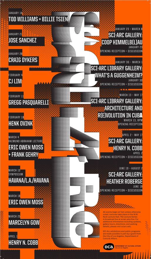 SCI-Arc, Spring Lecture Series &rsquo;15