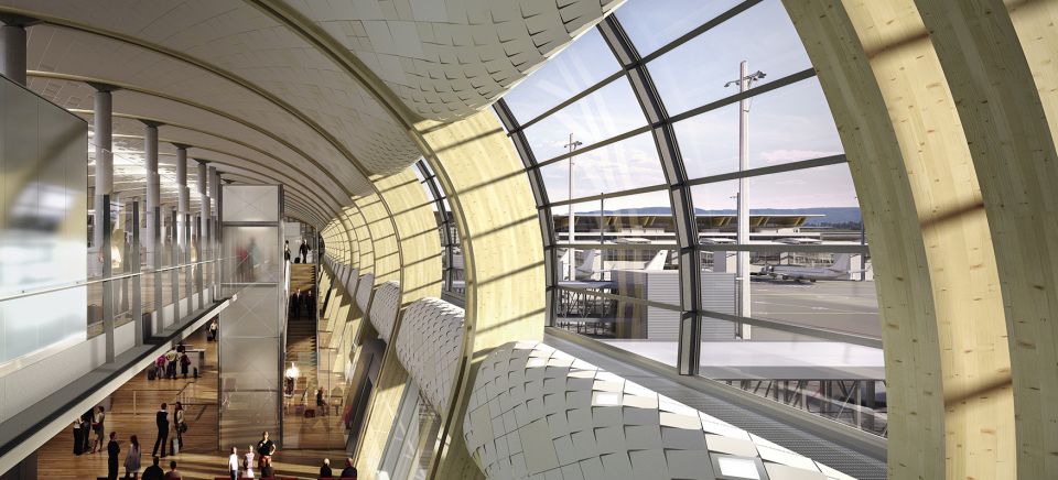 Oslo International Airport-Expansion Towards 2017 by Nordic Office of Architecture