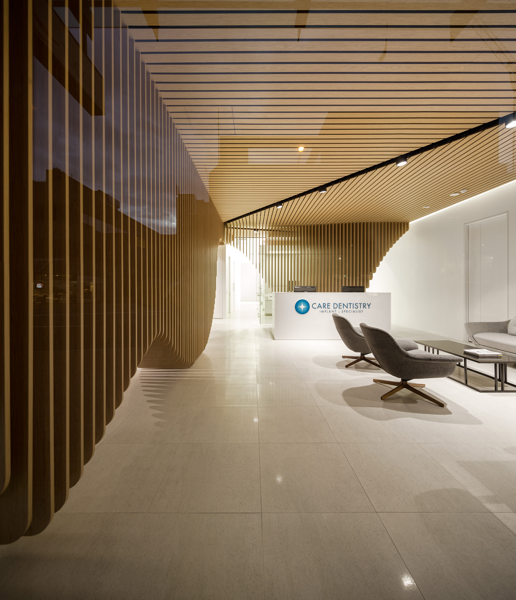 Pedra Silva Architects designed an art dental clinic within