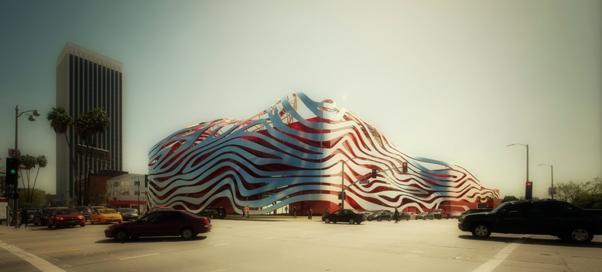 ’’The Petersen is a maddeningly terrible piece of architecture’’ says Hawthorne