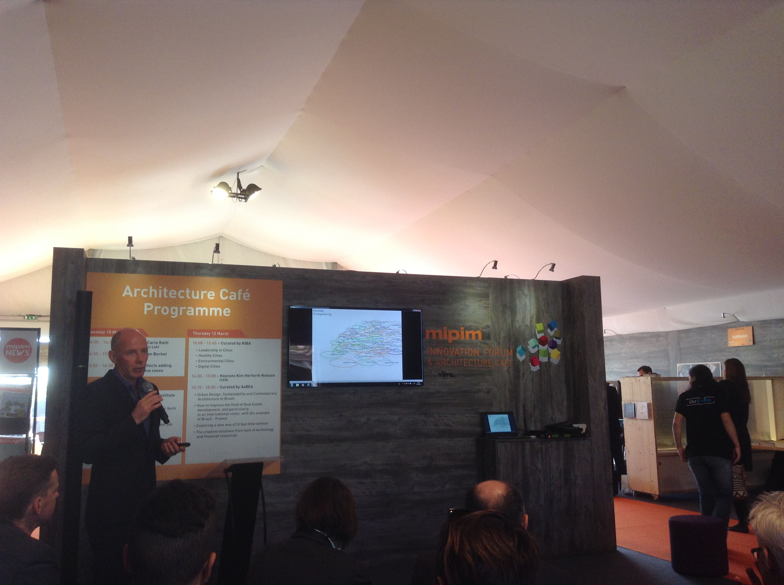 Private talks with Carlo Ratti&Ben Van Berkel at MIPIM