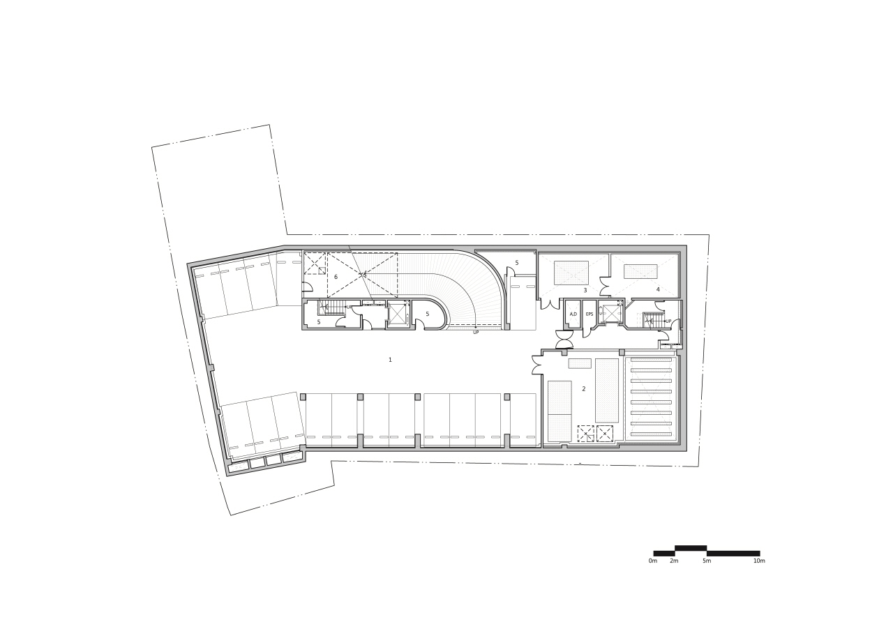 The Happiness Foundation shows elegancy of concrete in its own environment by The_System Lab