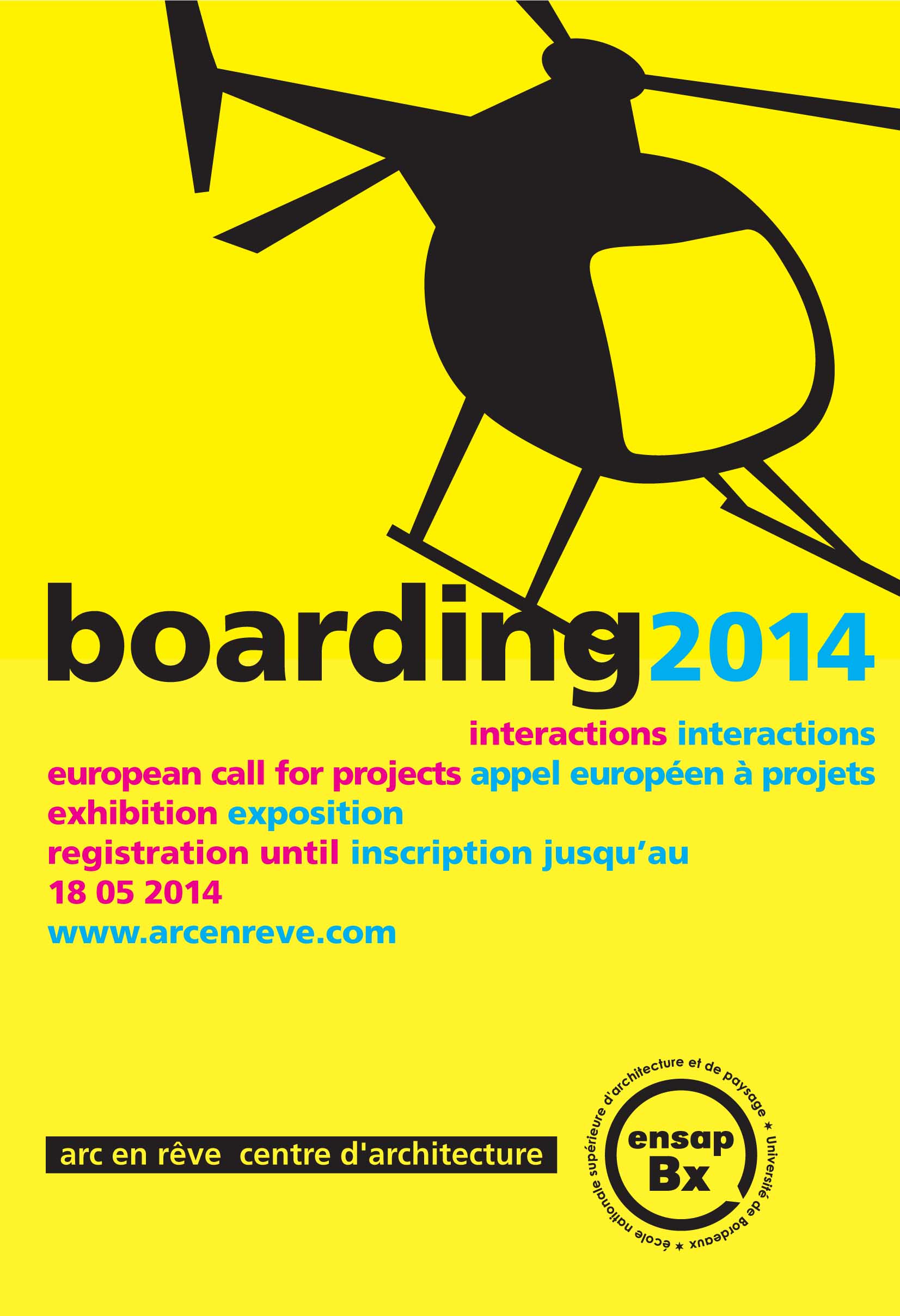 European call for projects: Boarding 2014