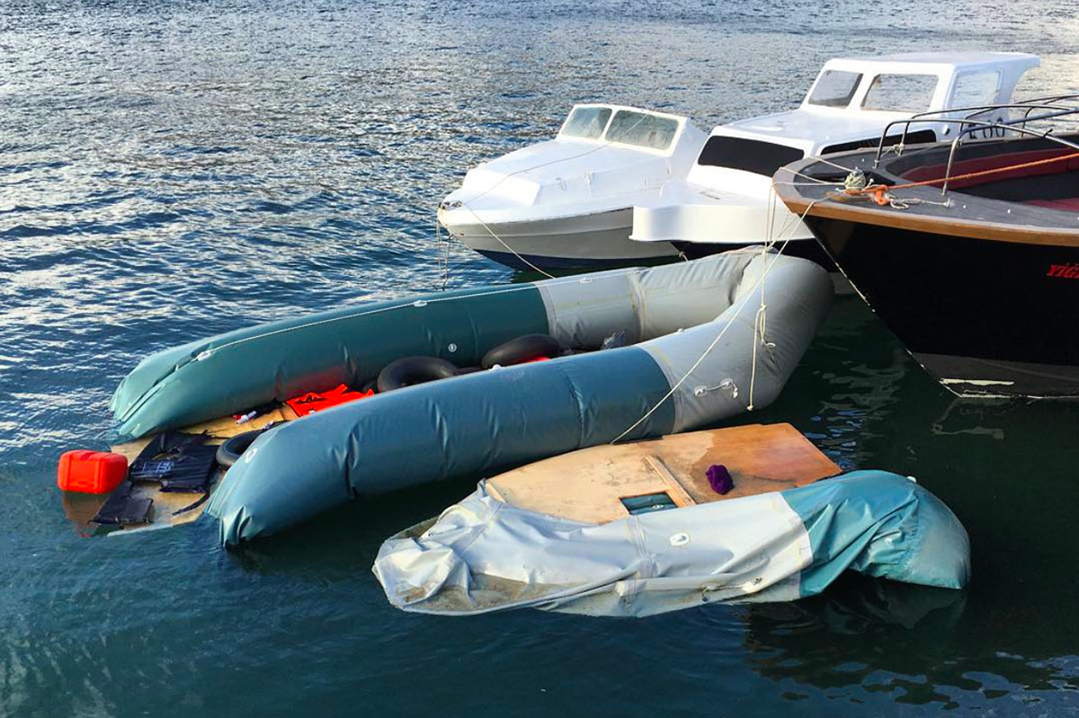 Ai Weiwei documents the plight of refugees from the Greek island on social media