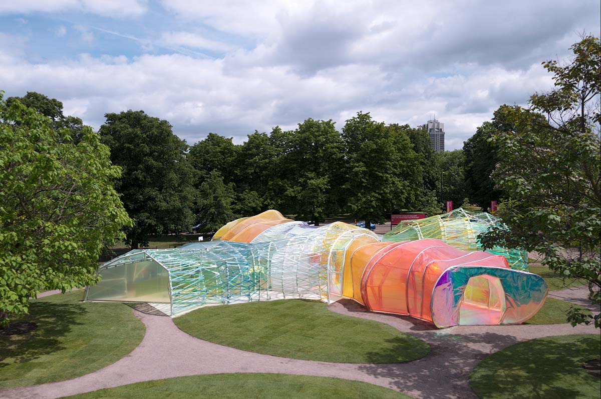 Selgascano revealed the first images of the 2015 Serpentine Pavilion