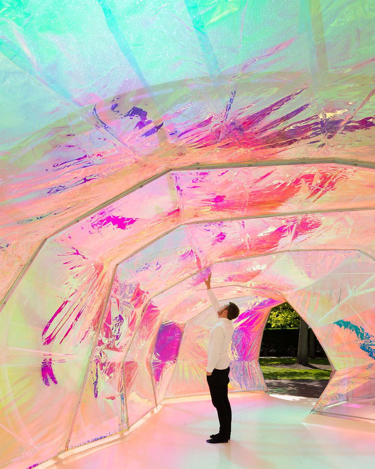 Selgascano revealed the first images of the 2015 Serpentine Pavilion