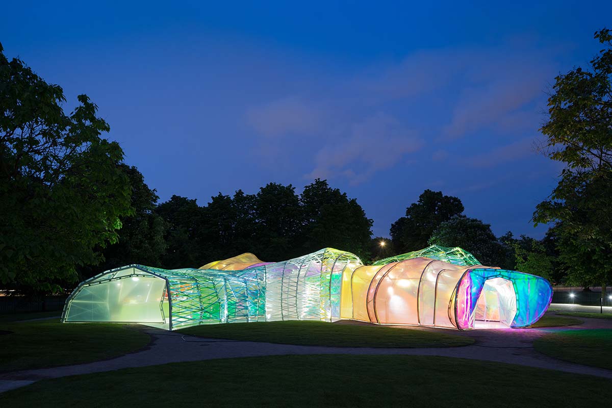 Selgascano revealed the first images of the 2015 Serpentine Pavilion