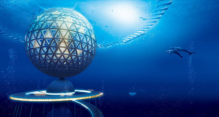 Japanese Architecture Firm Shares An Idea to Connect Vertically with the Deep Sea