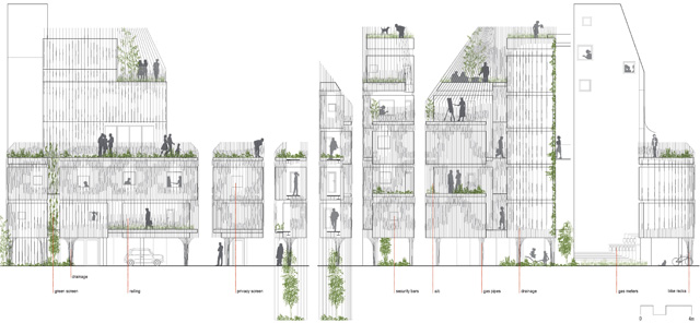 Songpa Micro-Housing Seoul, Korea by SsD Architecture+Urbanism