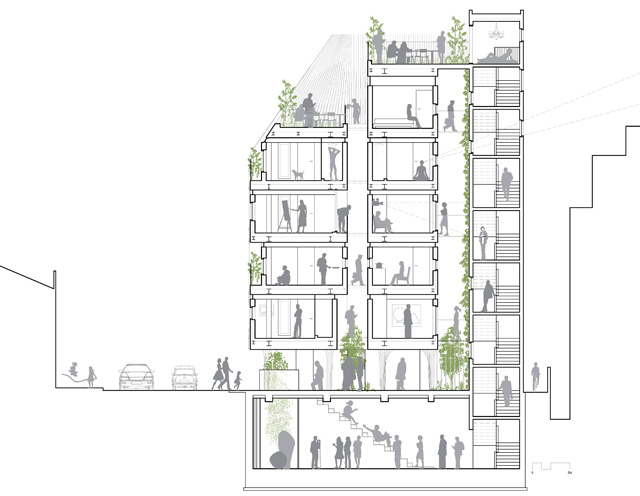 Songpa Micro-Housing Seoul, Korea by SsD Architecture+Urbanism