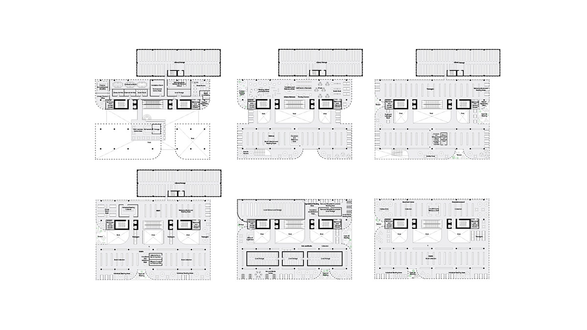 Spatial Practice&rsquo;s Varna public library invades public space as a new &rsquo;tectonical&rsquo; element