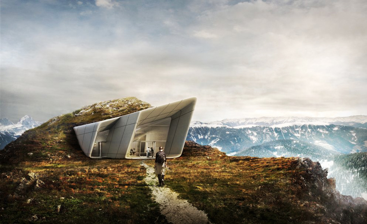 Zaha Hadid opens Messner Mountain Museum Corones in 23 July, 2015