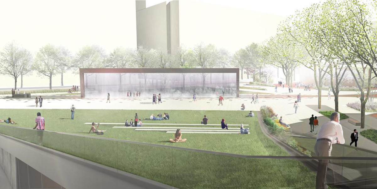 Architecture Review: McKeldin Plaza redesign offers thoughtful features we might never see