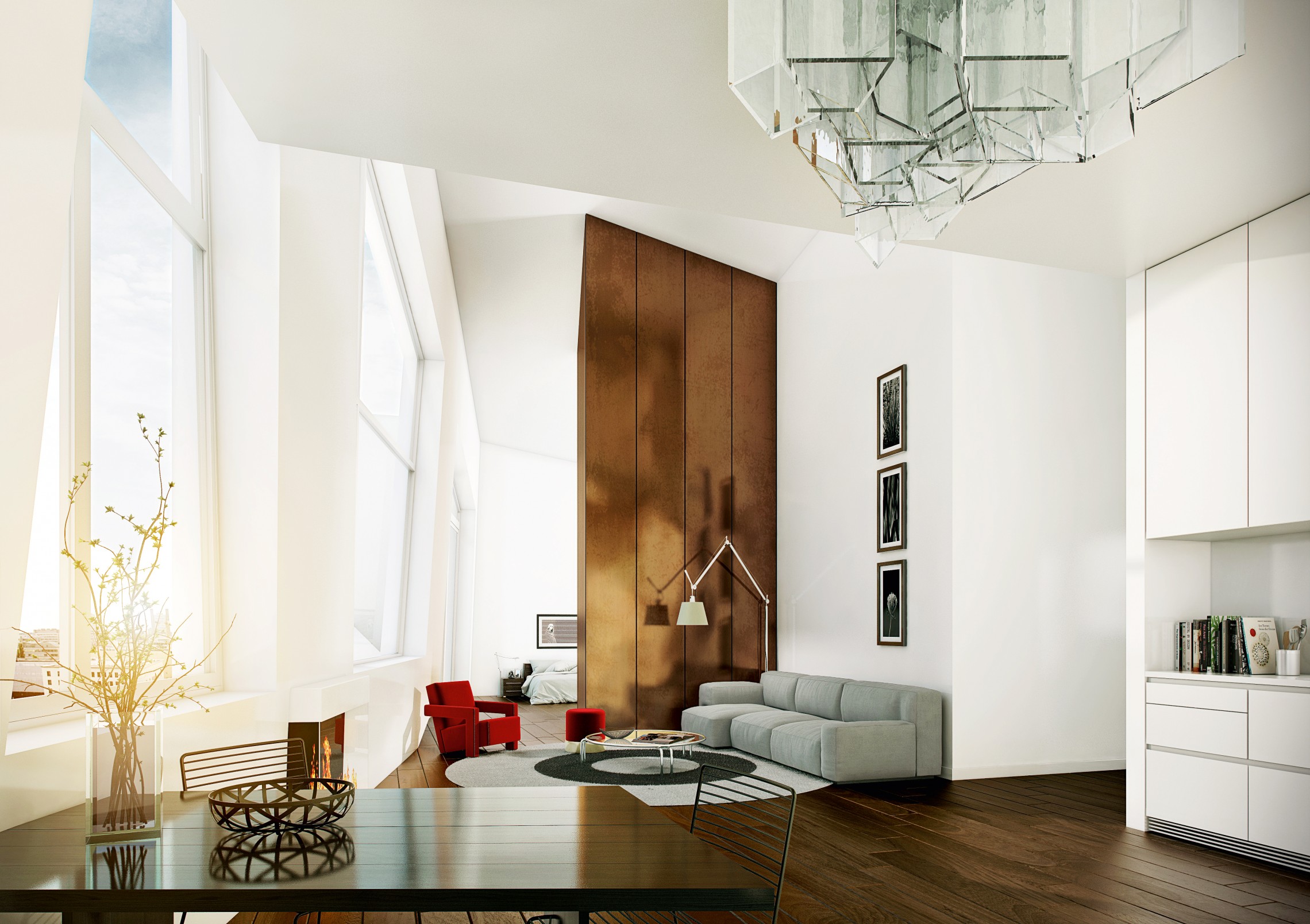 Daniel Libeskind’s Berlin Sapphire Apartment to be completed in 2015