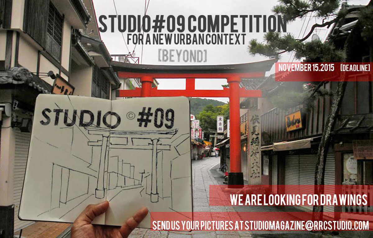 STUDIO Architecture and Urbanism Magazine announced a Competition: Call For Drawings
