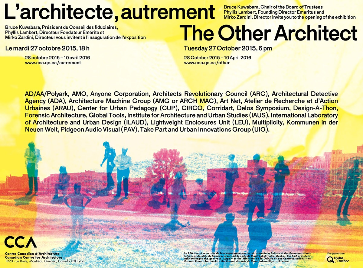 CCA presents new exhibition: The Other Architect