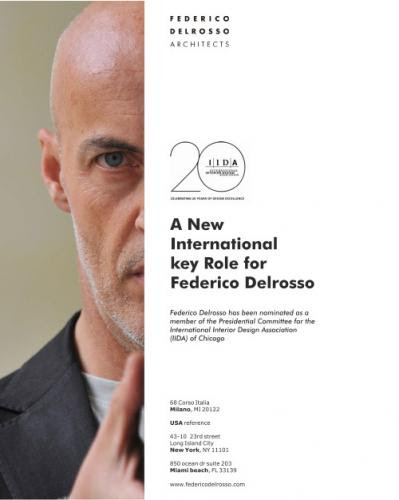 Federico Delrosso has been nominated as a member of the Presidential Committee (IIDA) of Chicago