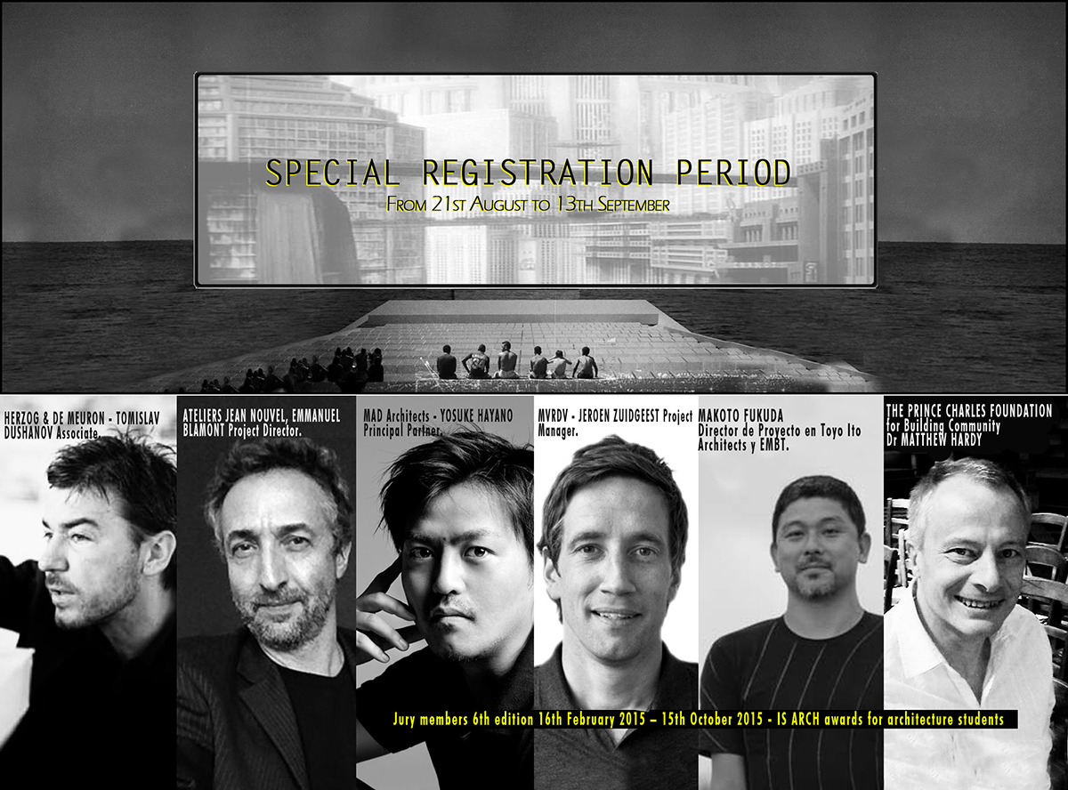 Is Arch awards for architecture students -6th edition Special Registration Period