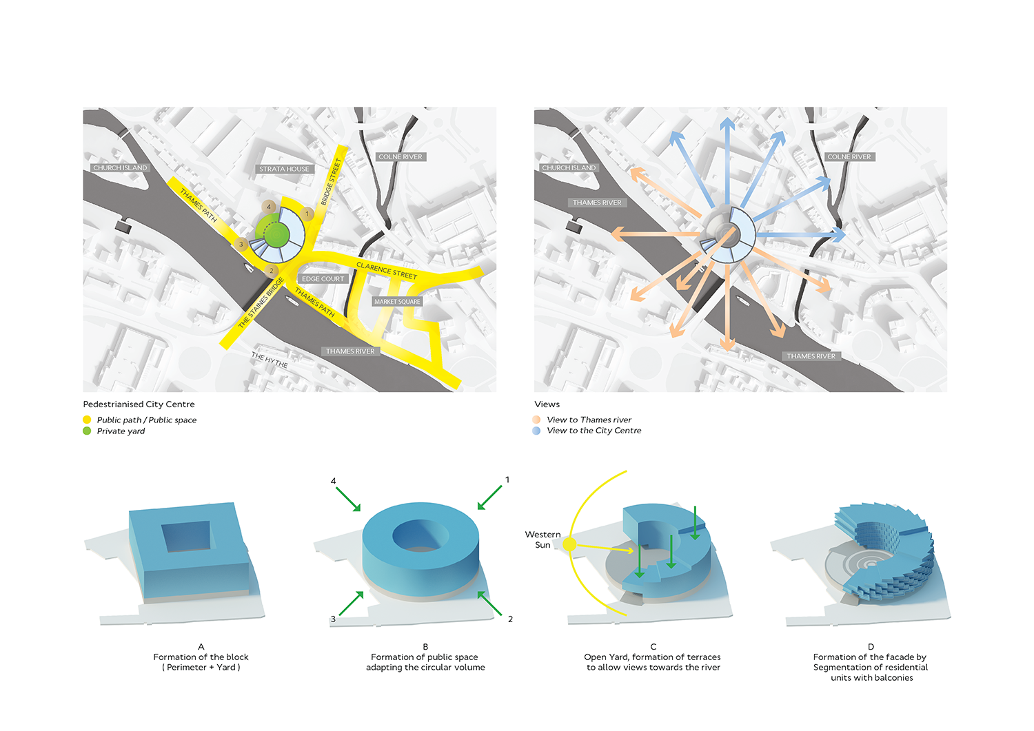 Staines Upon Thames residential development by Architects of Invention