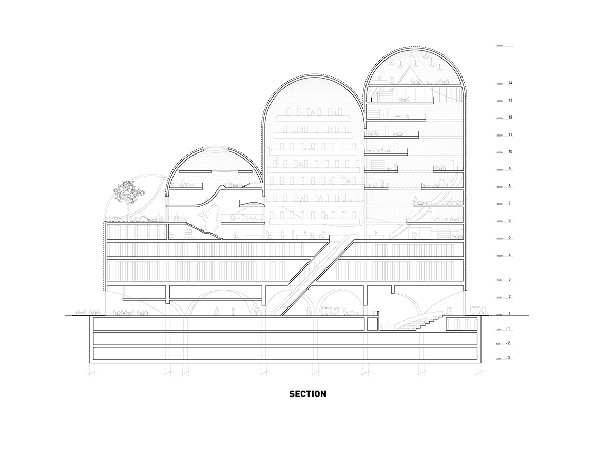 Pencho Slaveykov Public Library reflects local character of Varna designed by Chybik+Kristof AU