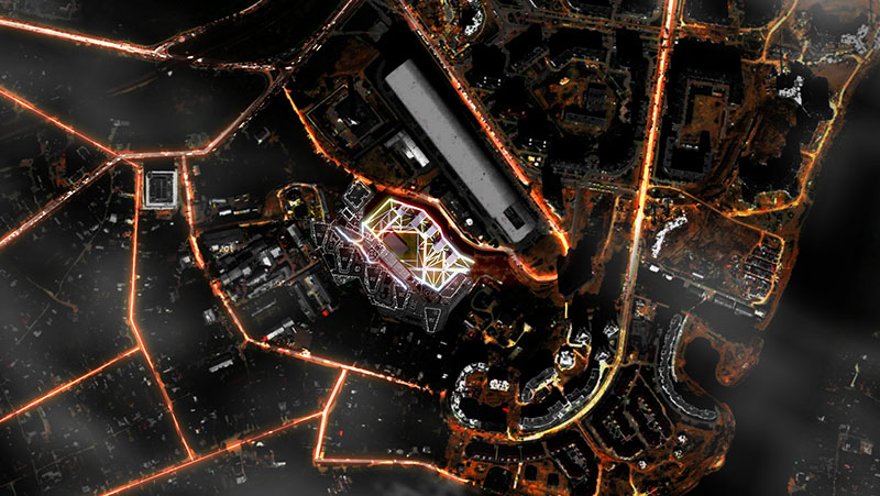 Multifunctional Complex designed by Peter Pichler Architecture