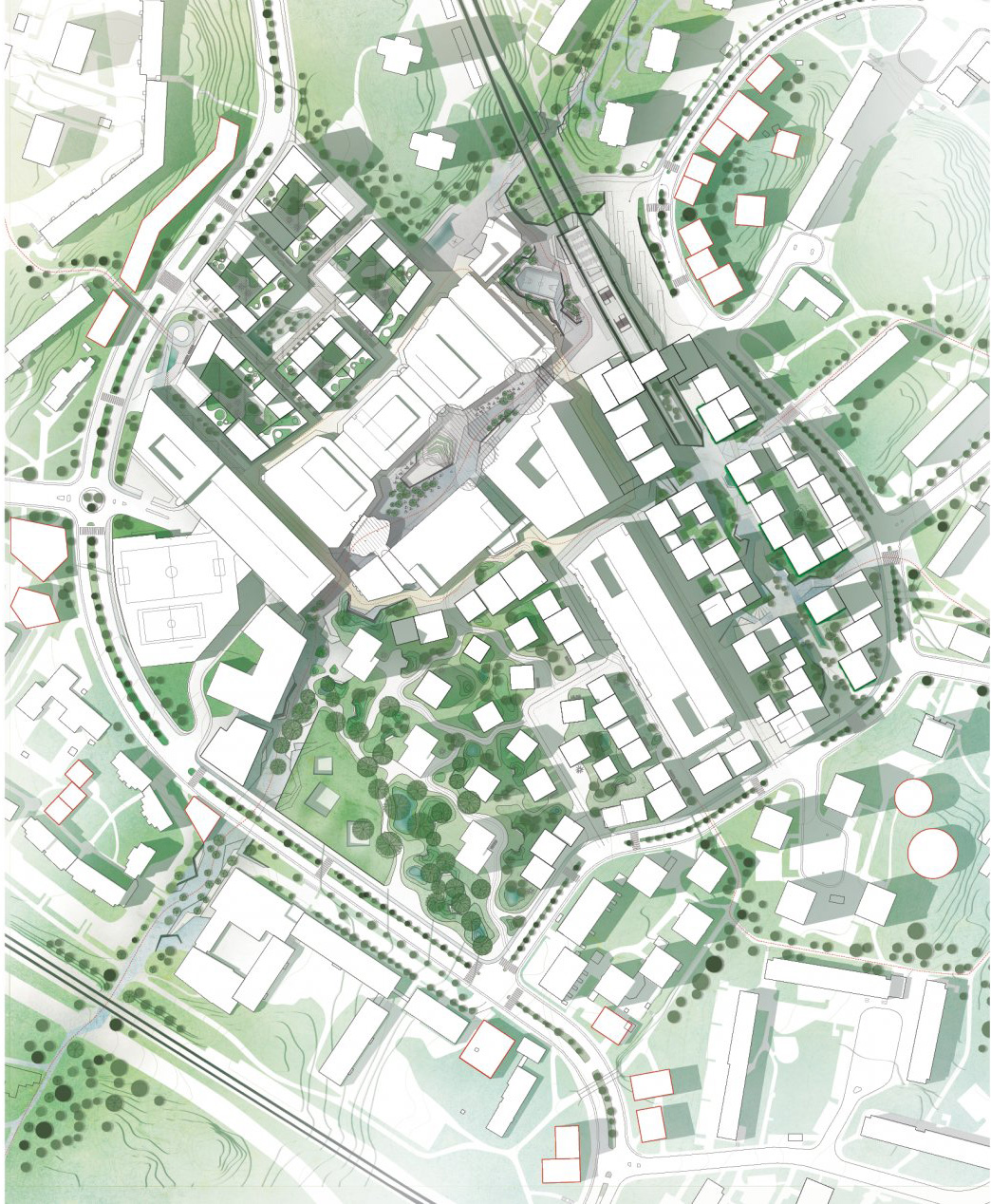 Farsta Centre by COBE