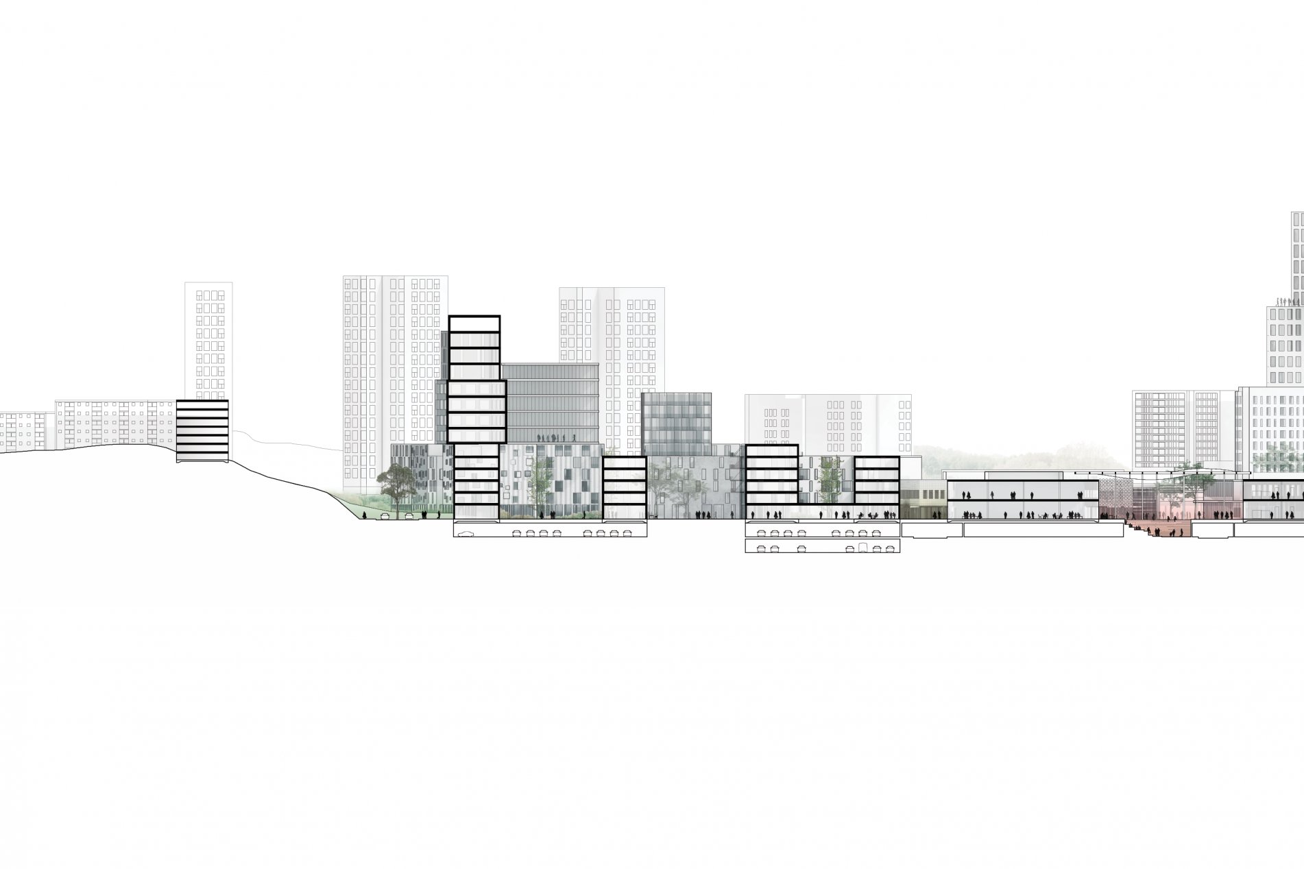 Farsta Centre by COBE