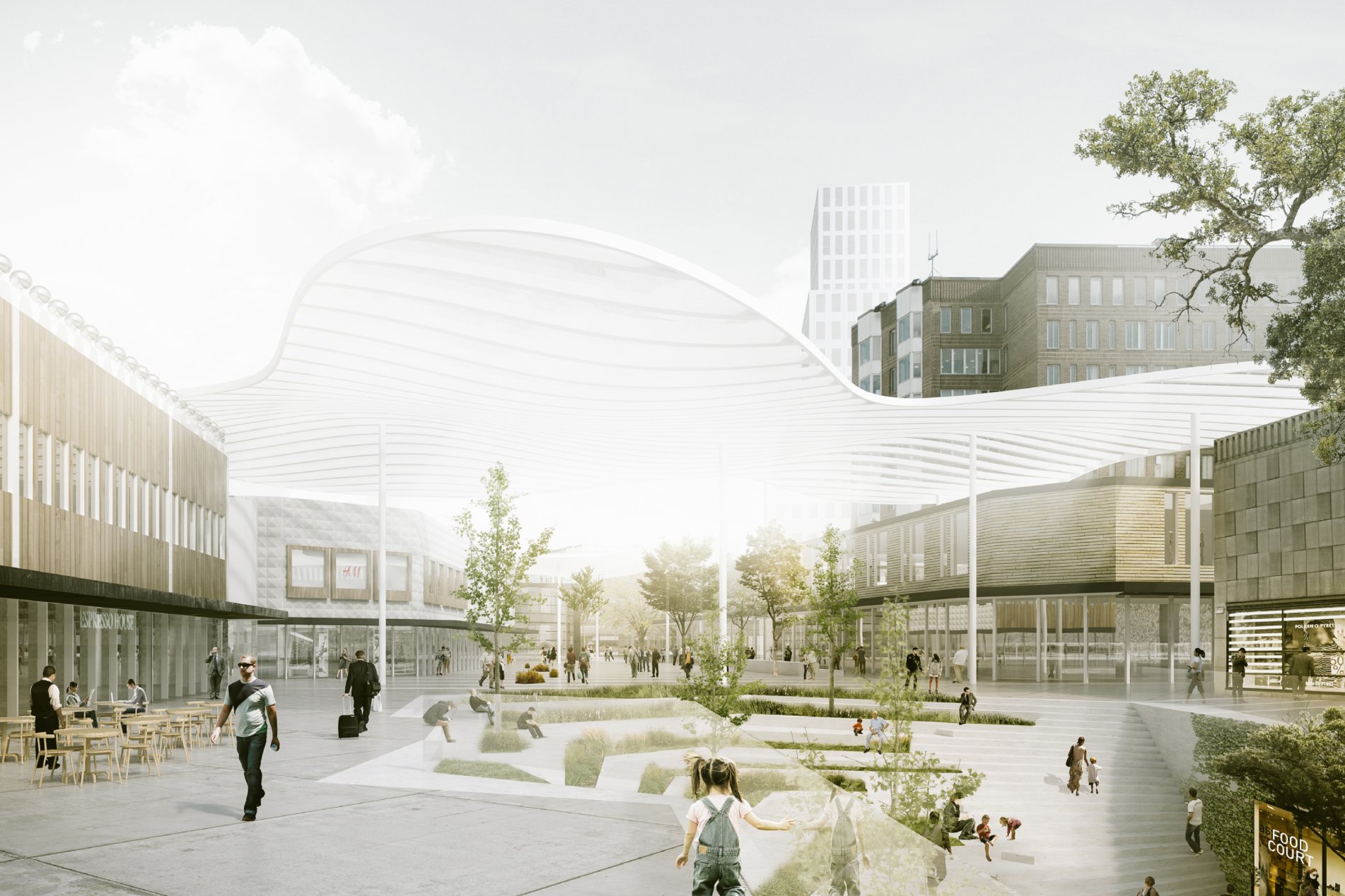 Farsta Centre by COBE