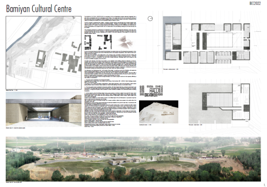 Bamiyan Cultural Centre Design Competition Awards Announced