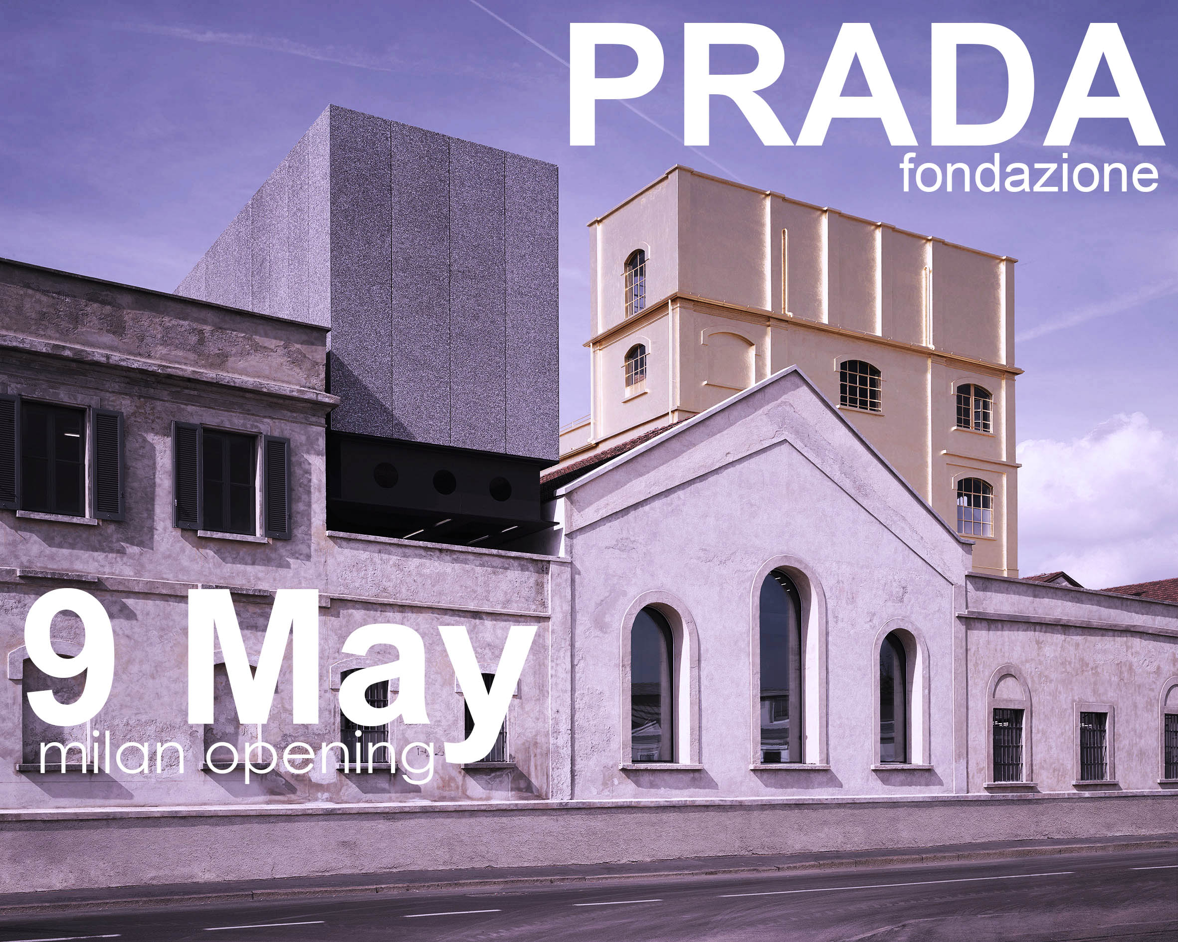 Fondazione Prada will be opened with fresh activites on 9 May 2015