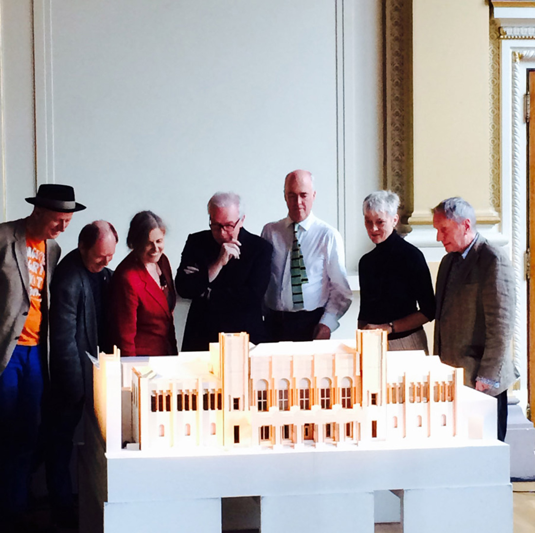 David Chipperfield revealed the redevelopment plans for the Royal Academy of Arts