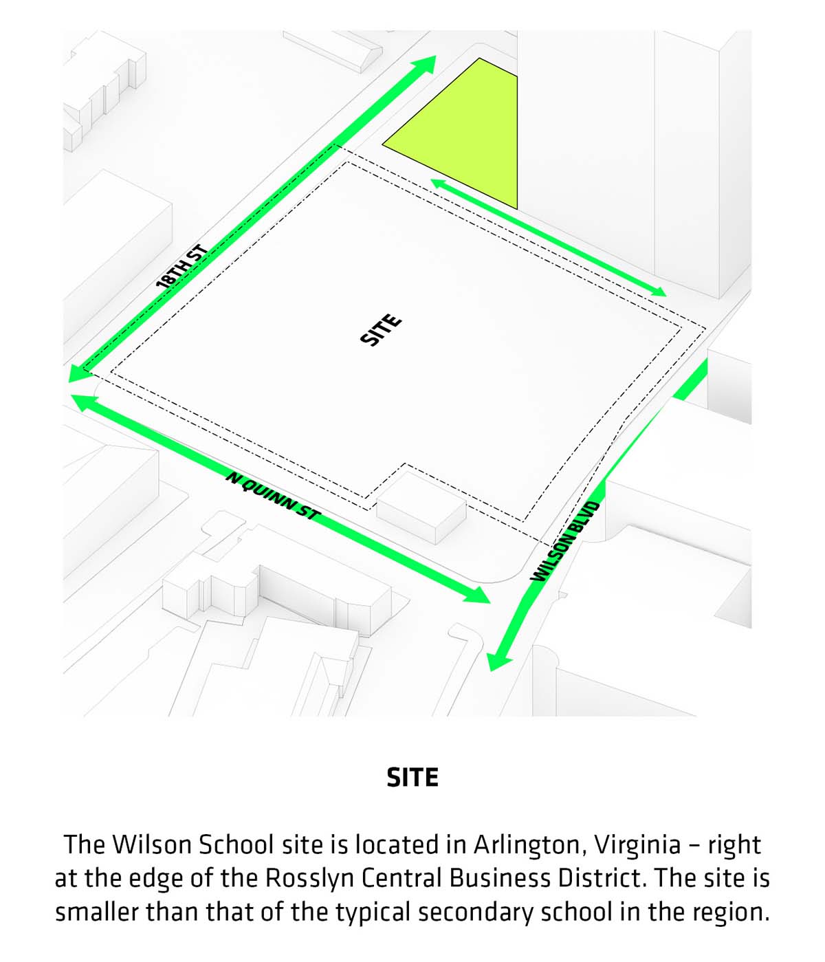 BIG creates shifting platforms with elevated green terraces for Wilson Secondary School in Virginia
