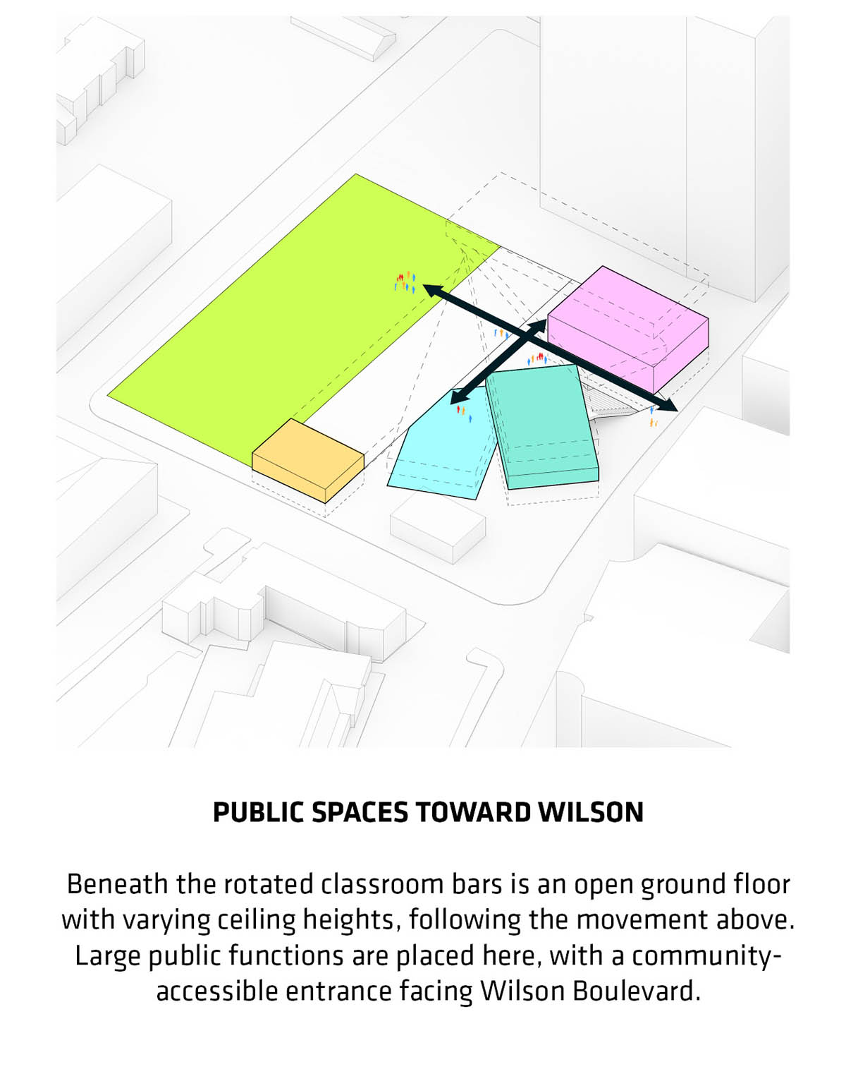 BIG creates shifting platforms with elevated green terraces for Wilson Secondary School in Virginia