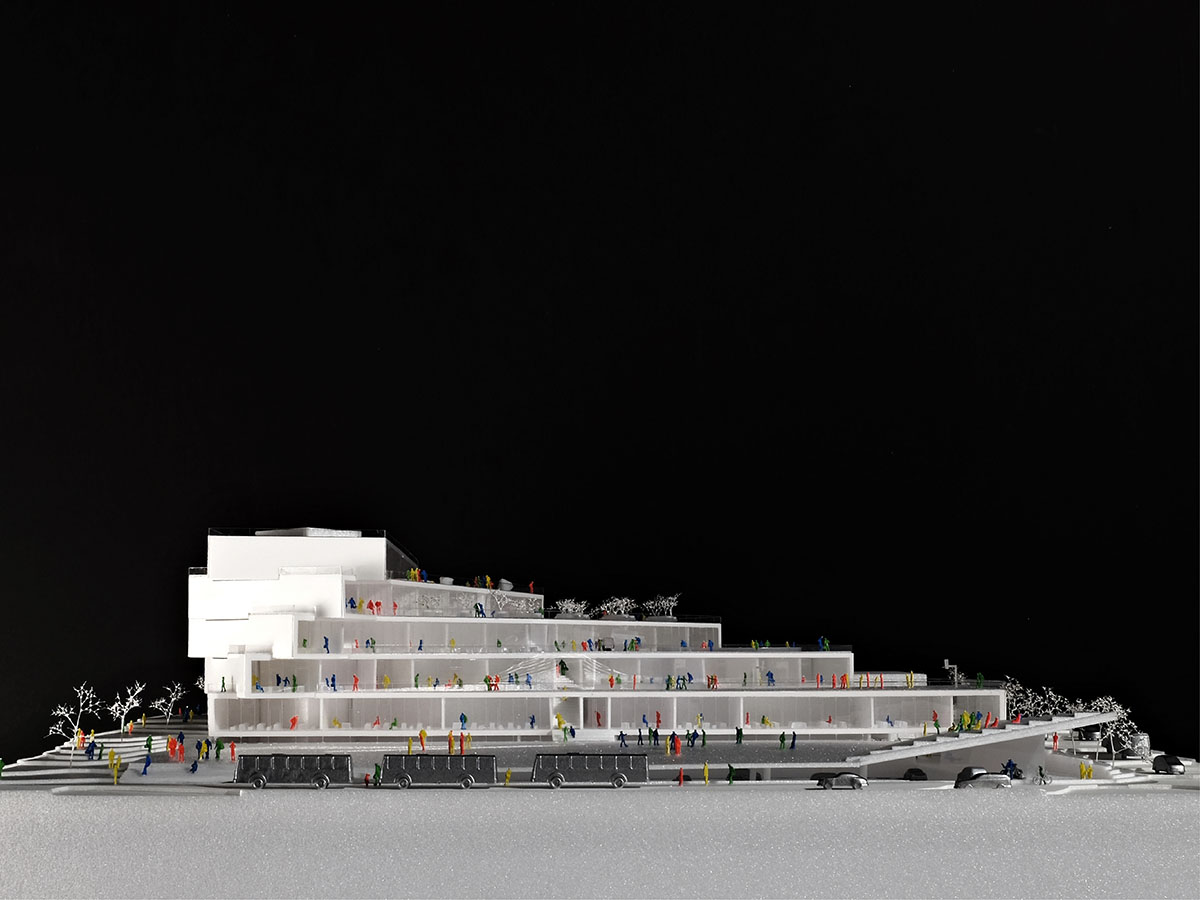 BIG creates shifting platforms with elevated green terraces for Wilson Secondary School in Virginia