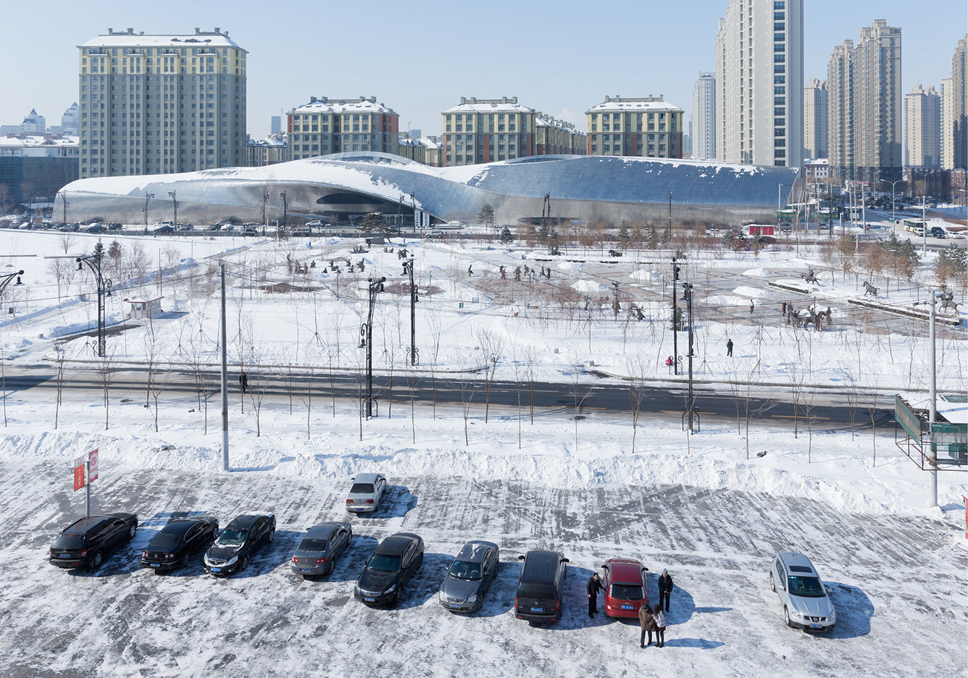 China Wood Sculpture Museum is shining like &rsquo;&rsquo;an abstraction of space&rsquo;&rsquo;