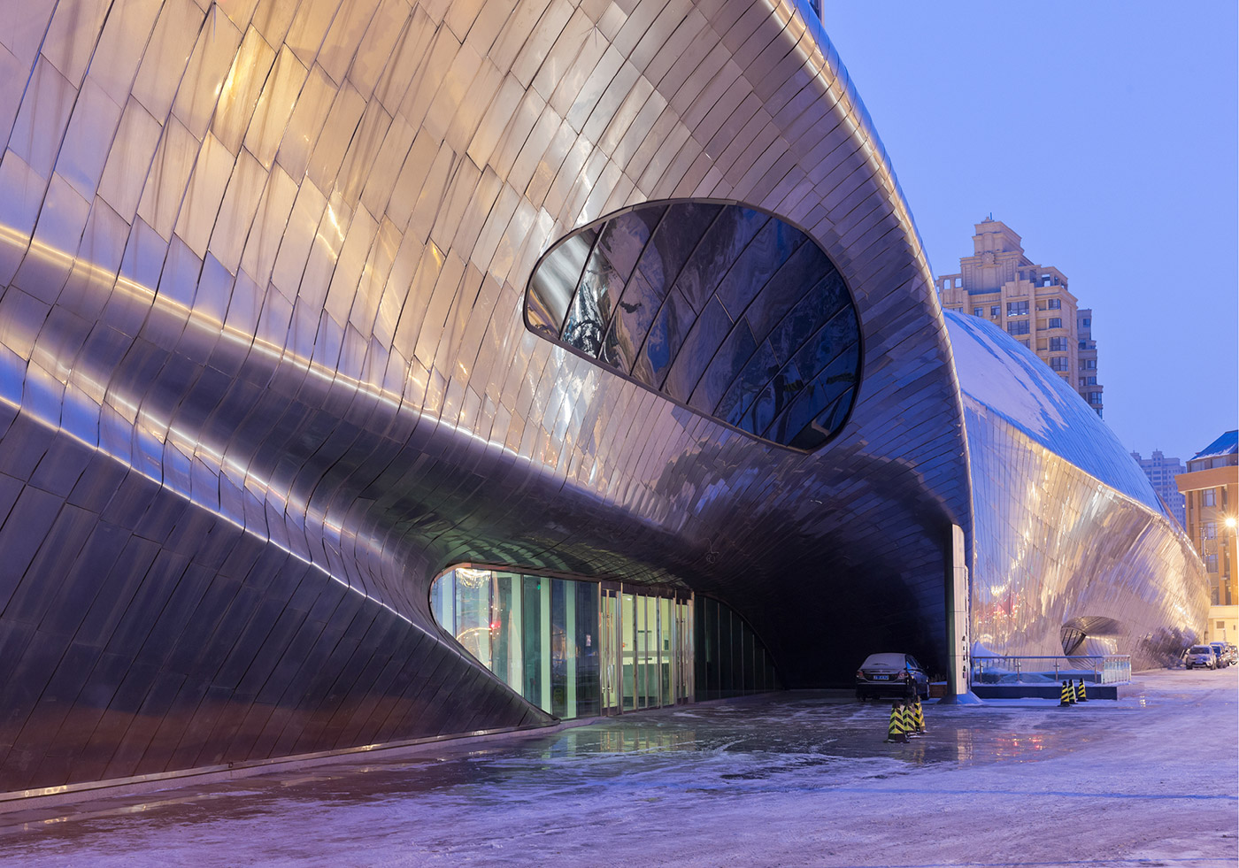 China Wood Sculpture Museum is shining like &rsquo;&rsquo;an abstraction of space&rsquo;&rsquo;