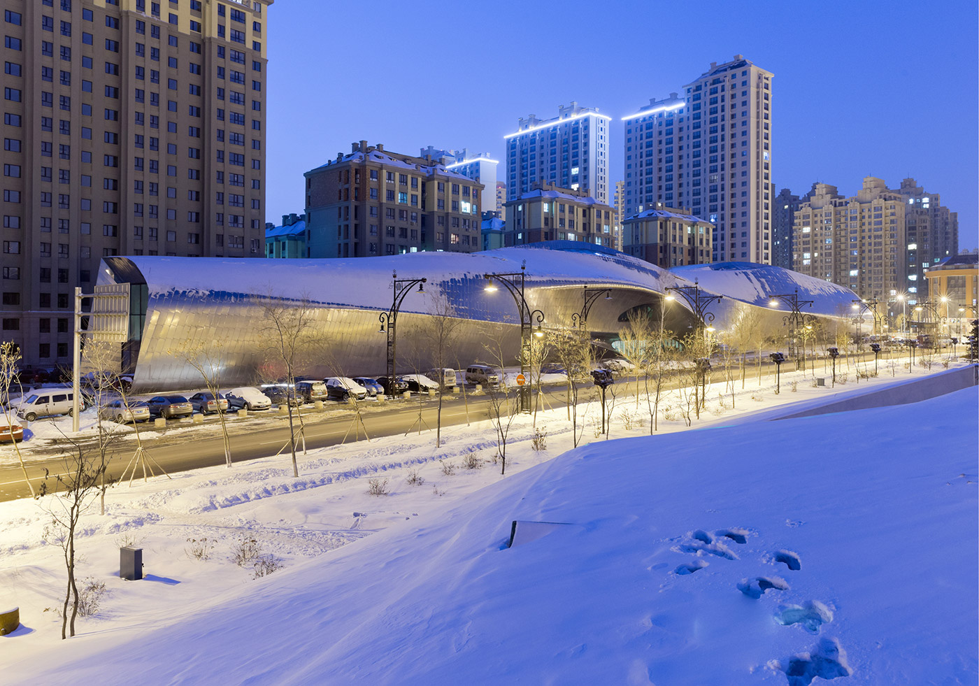 China Wood Sculpture Museum is shining like &rsquo;&rsquo;an abstraction of space&rsquo;&rsquo;