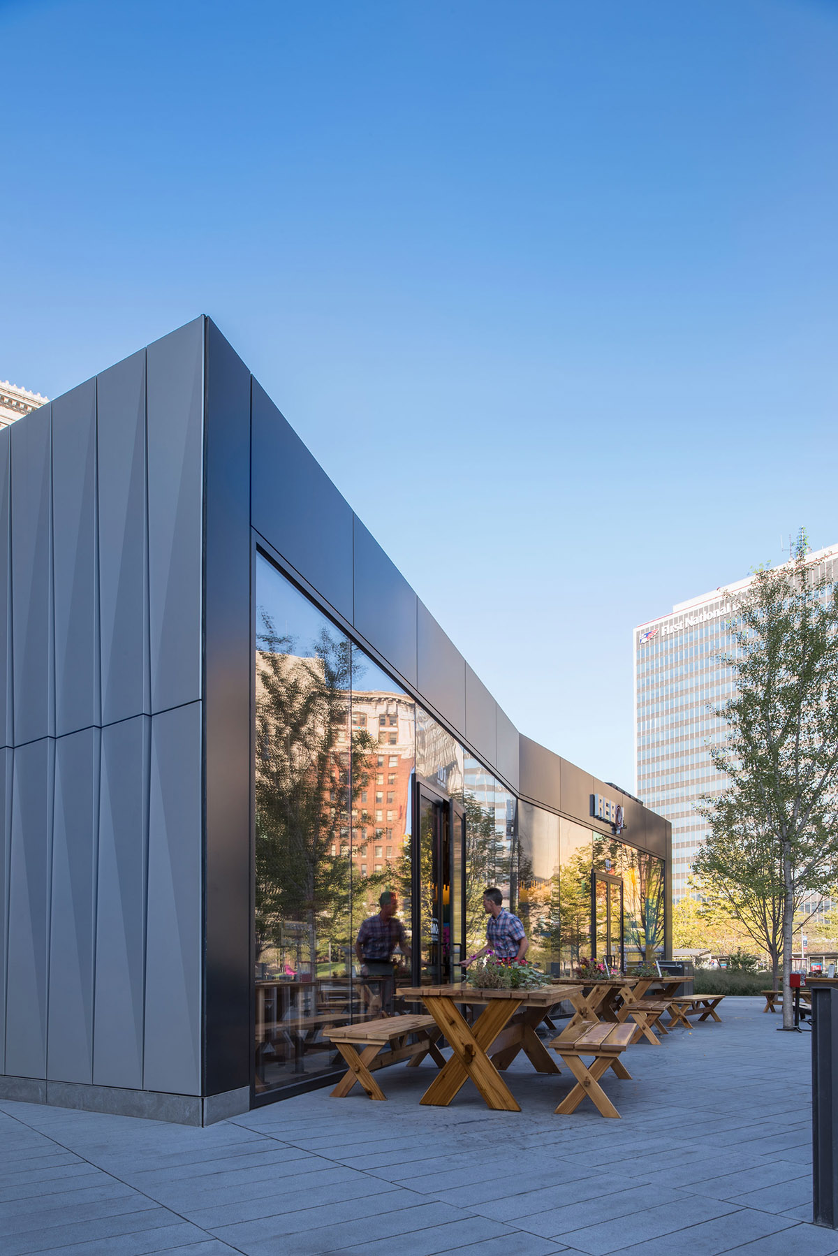 nArchitects’ Cleveland Cafe opened in the Cleveland’s Public Square