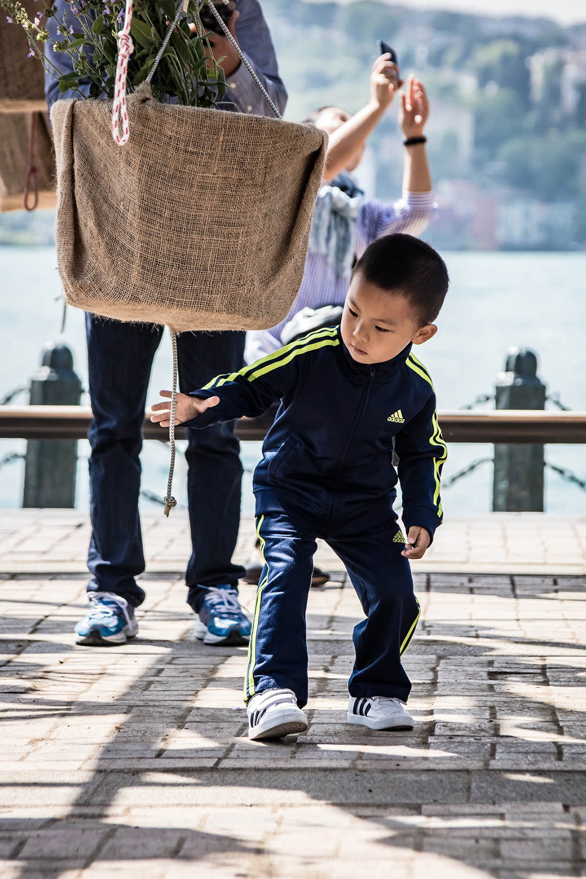 SO? designed a suspended public garden in Istanbul’s Ortakoy Square