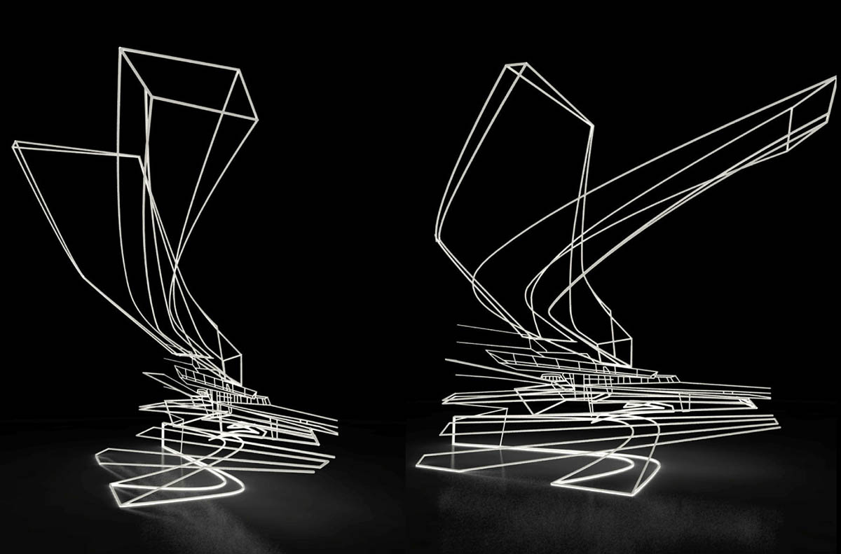 Zaha Hadid’s Early Paintings, Drawings will be exhibited at the Science Museum and Serpentine Gallery