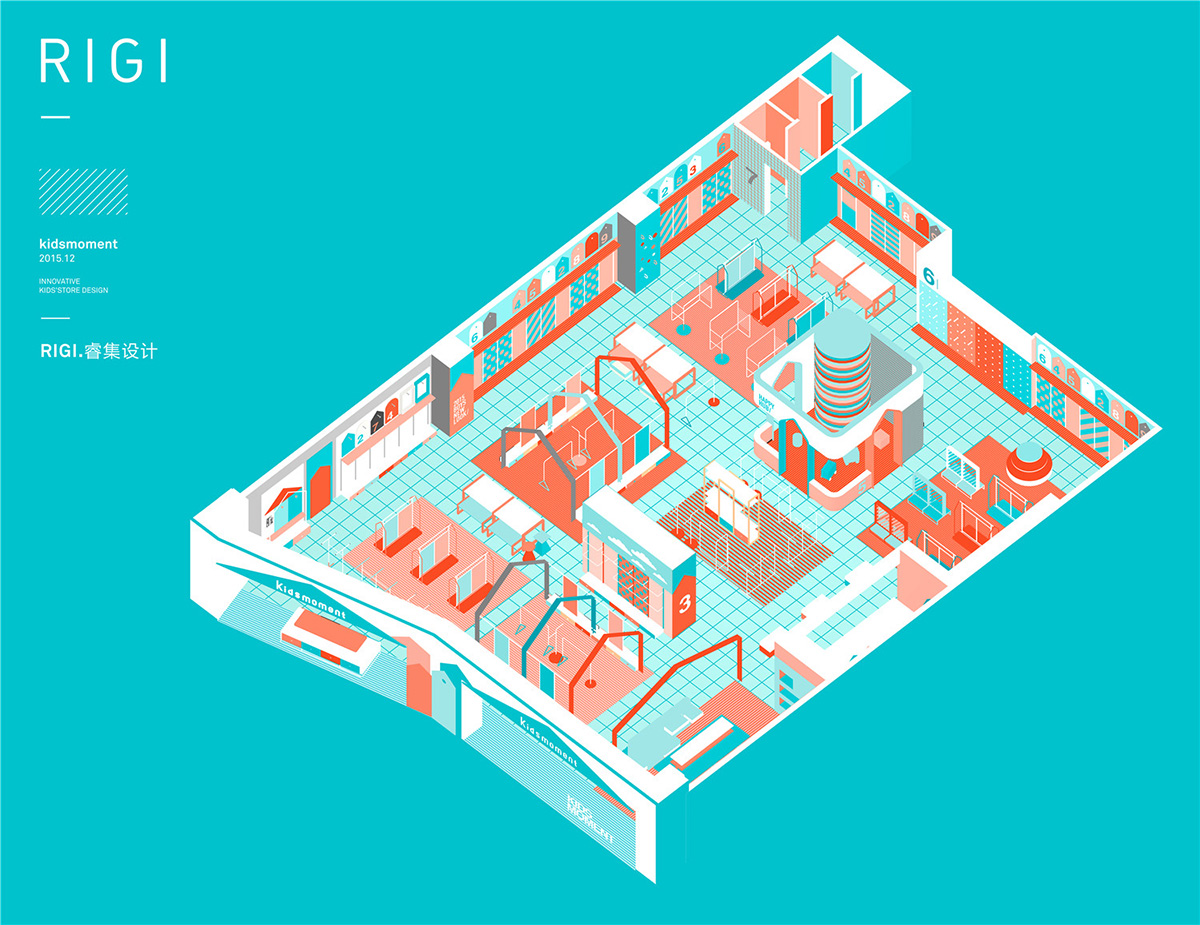 RIGI Design envisions children fashion by creating modularized fixtures with Be Kids for One Moment