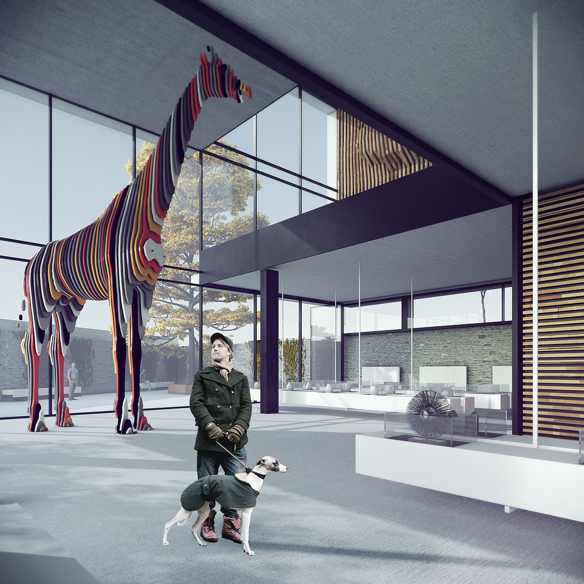 Fragmented blocks for &Ccedil;aycuma Science Center preserve the green fabric designed by ONZ Architects