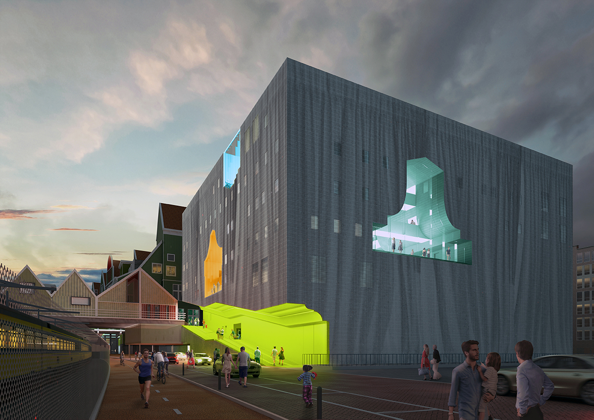 MVRDV’s Cultural Cluster In Zaanstad Gets Green Light To The Next Stage Of Design