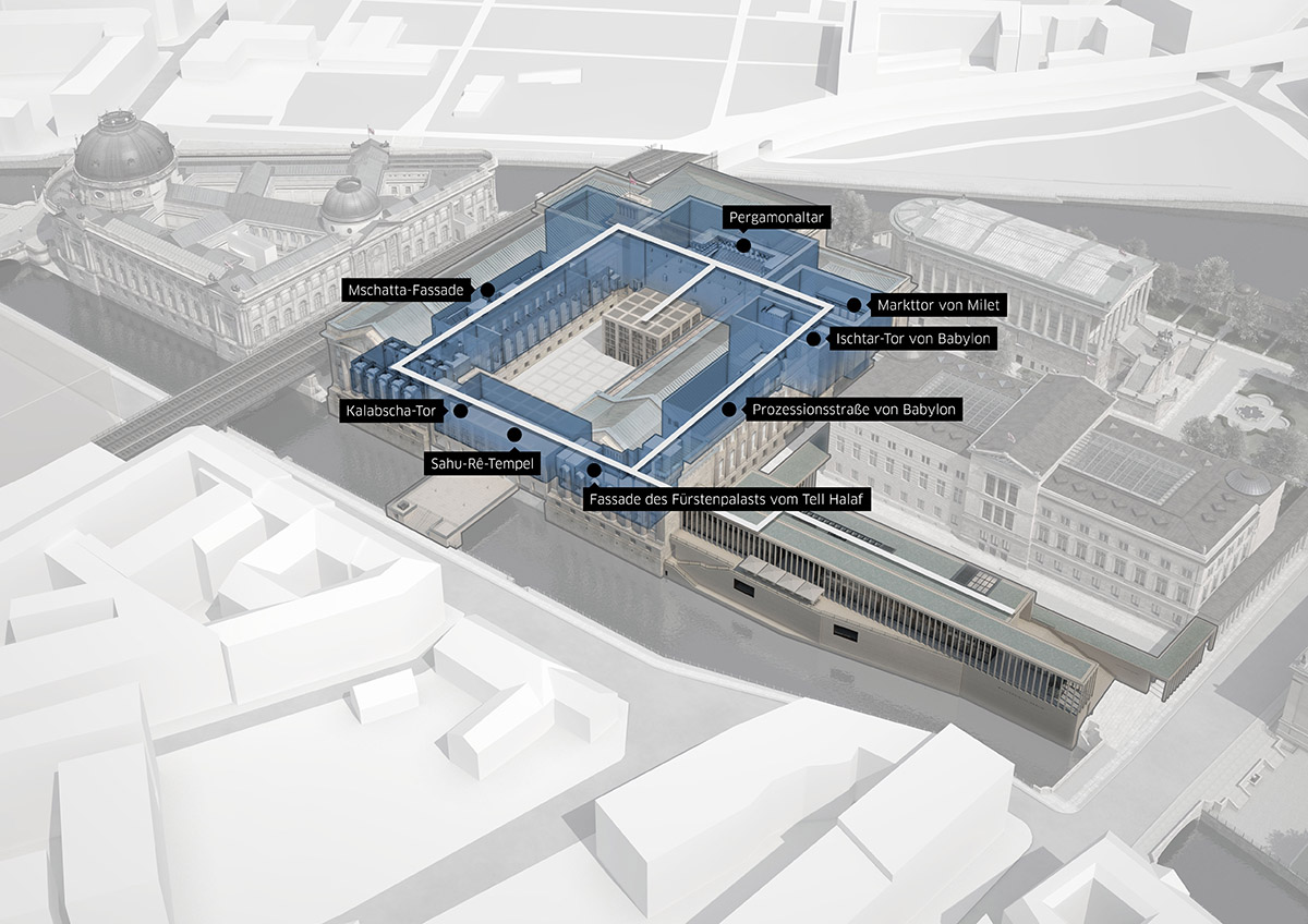 James Simon Galerie on Berlin’s Museum designed by David Chipperfield Architects nears completion