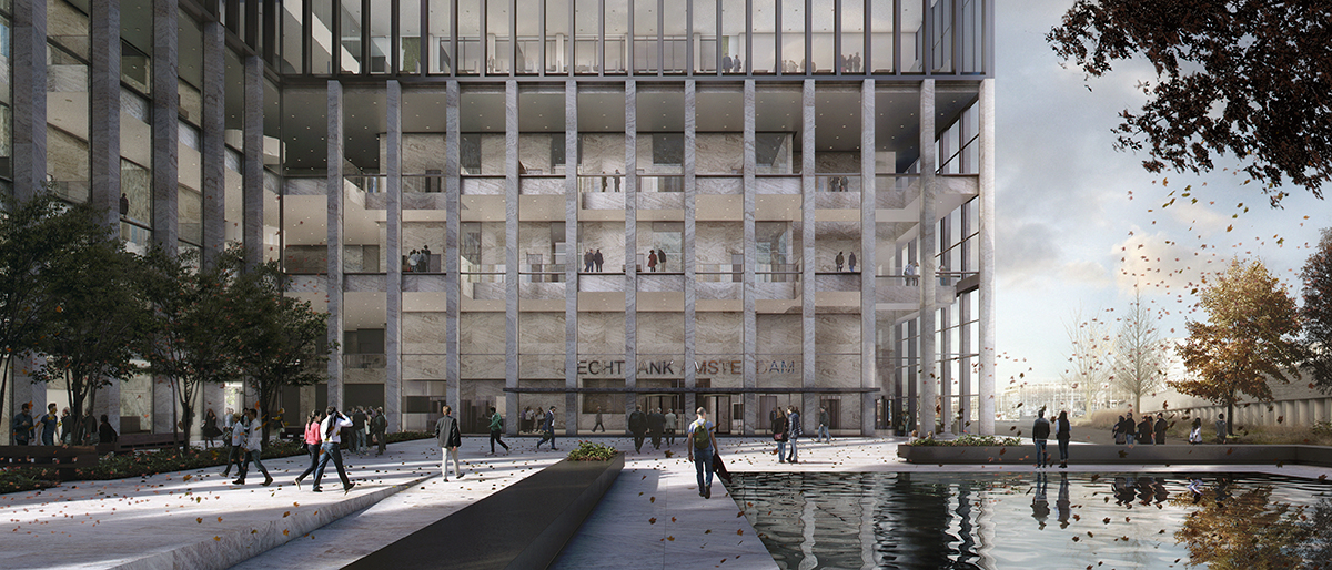 KAAN Architecten will design New Amsterdam Courthouse