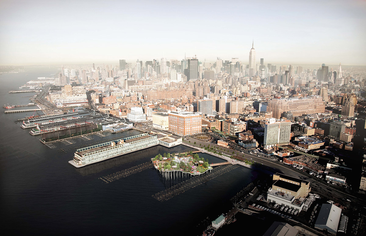 Heatherwick Studio’s Pier55 construction to begin this summer on the Hudson River