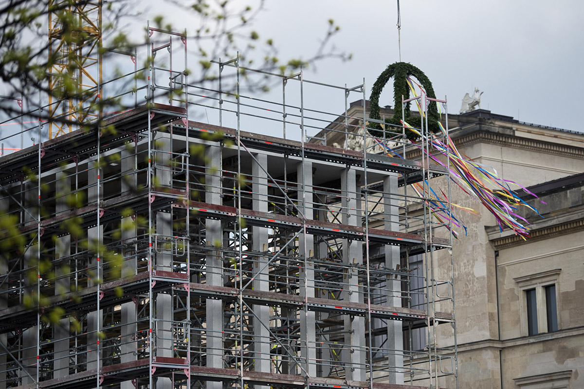 James Simon Galerie on Berlin’s Museum designed by David Chipperfield Architects nears completion
