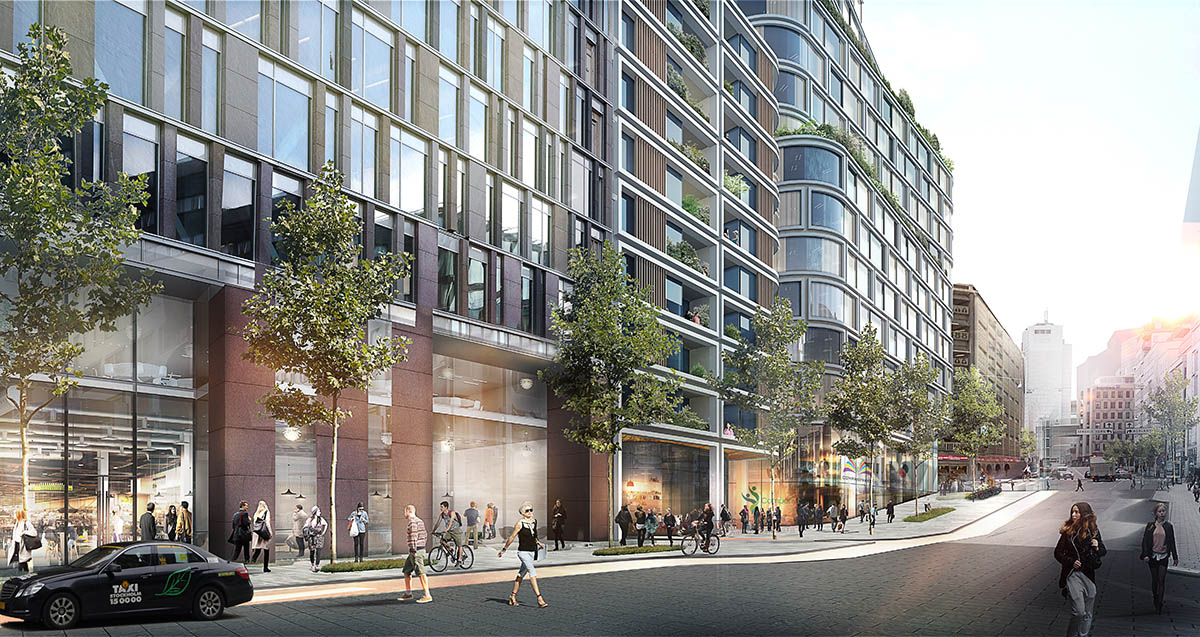 Schmidt Hammer Lassen Architects wins major mixed-use development in central Stockholm